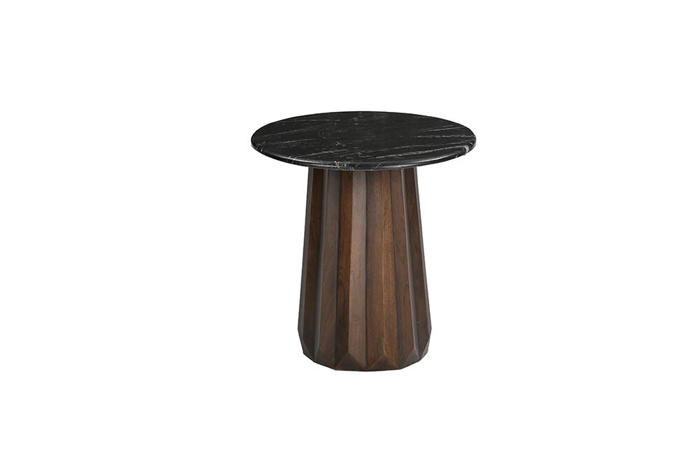 Bassett Mirror - Jennings Black Soapstone End Table - 6001-220B-T view 1