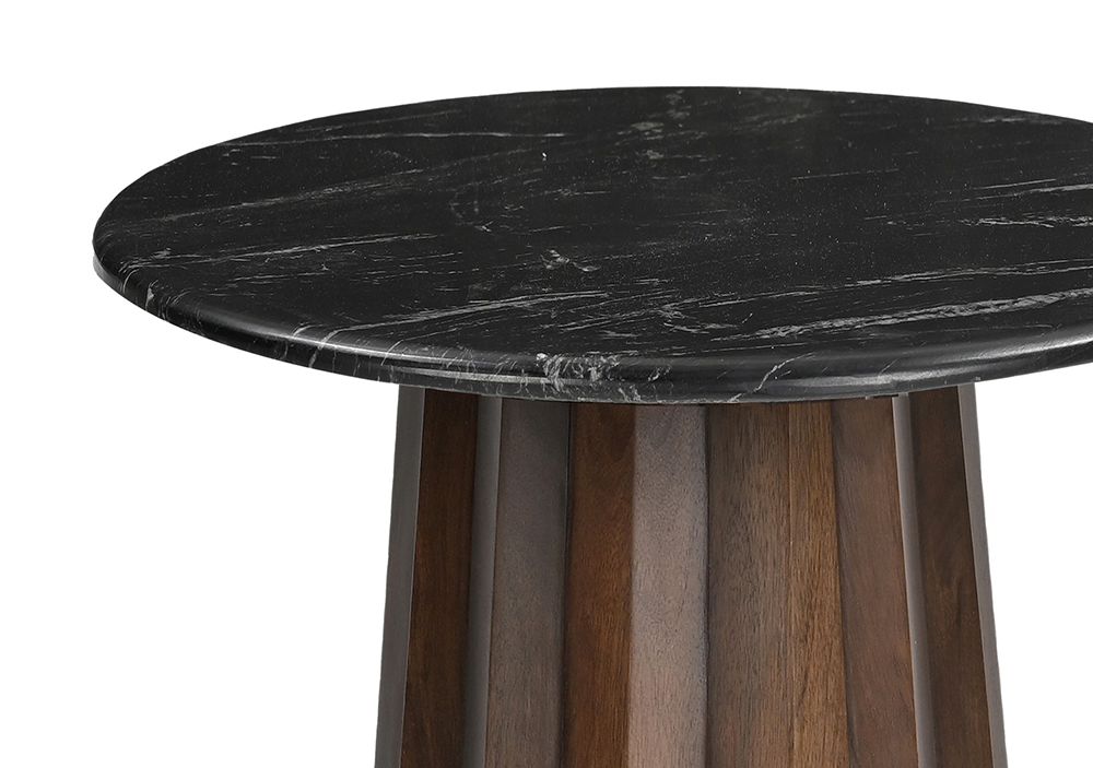 Bassett Mirror - Jennings Black Soapstone End Table - 6001-220B-T view 2