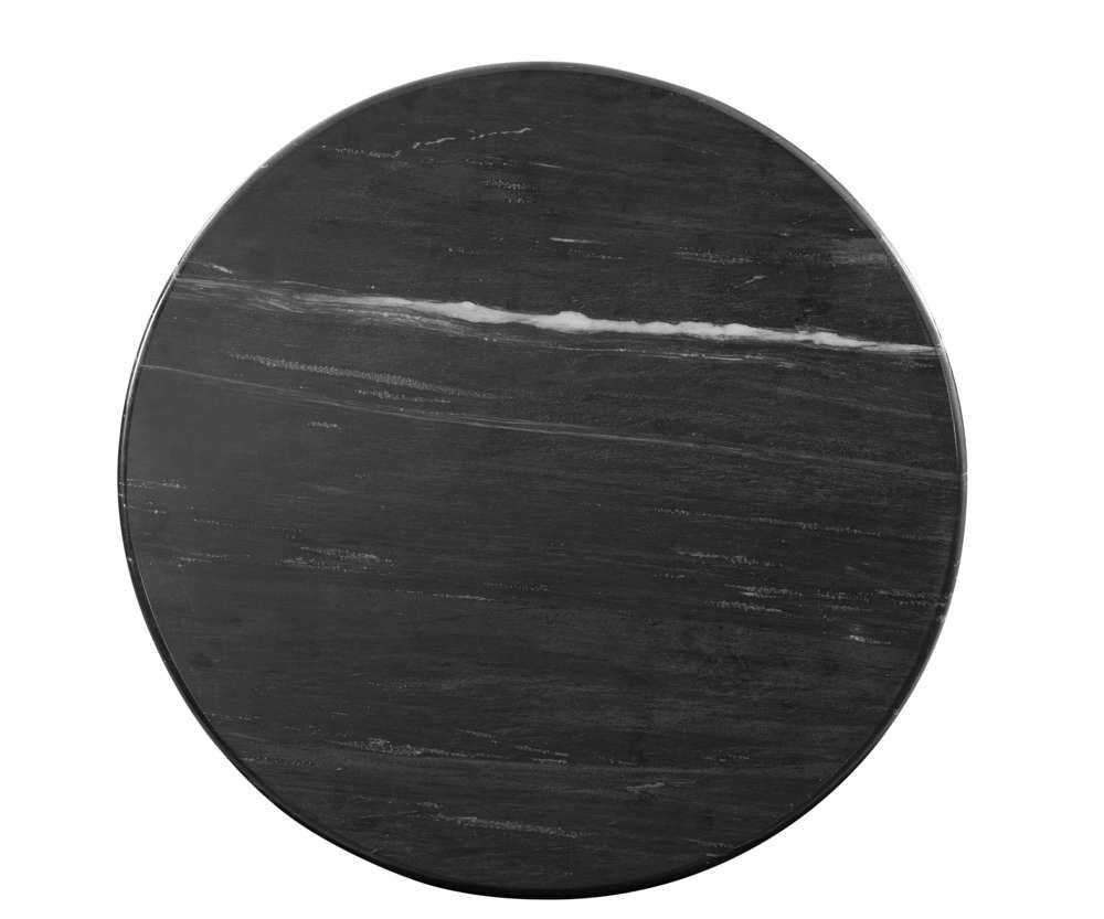 Bassett Mirror - Jennings Small Black Soapstone Nesting Coffee Table - 6001-223B-T-SML view 4