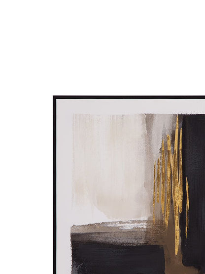 Bassett Mirror - Journey Black Abstract Framed Canvas (Set of 3) - 7300-992 view 3