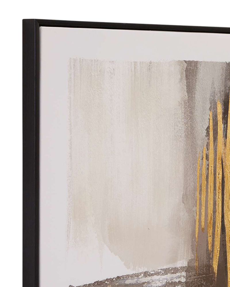 Bassett Mirror - Journey Black Abstract Framed Canvas (Set of 3) - 7300-992 view 4