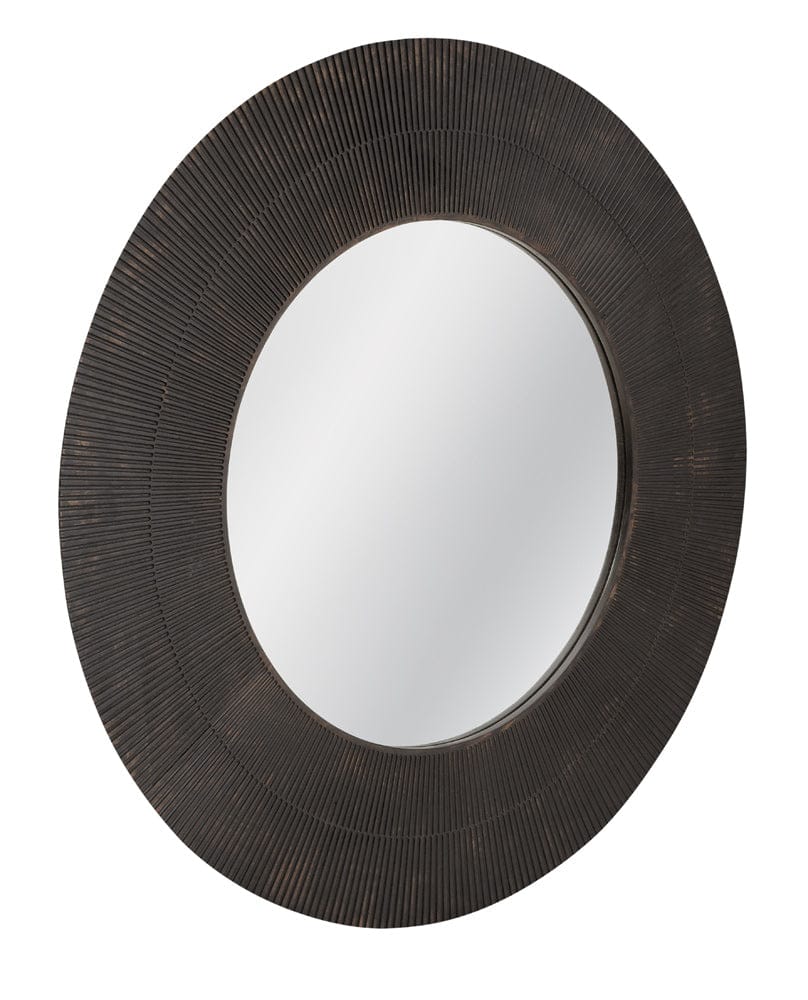 Bassett Mirror - Karolina Wall Mirror in Matte Black - M5264 view 1