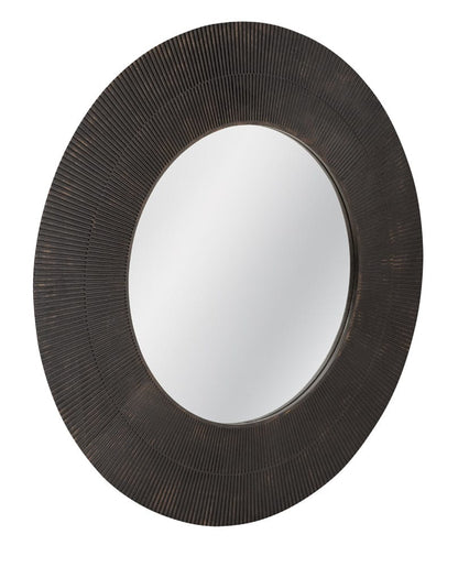 Bassett Mirror - Karolina Wall Mirror in Matte Black - M5264 view 1