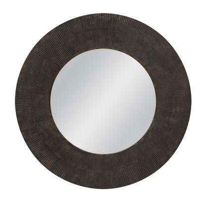 Bassett Mirror - Karolina Wall Mirror in Matte Black - M5264 view 2