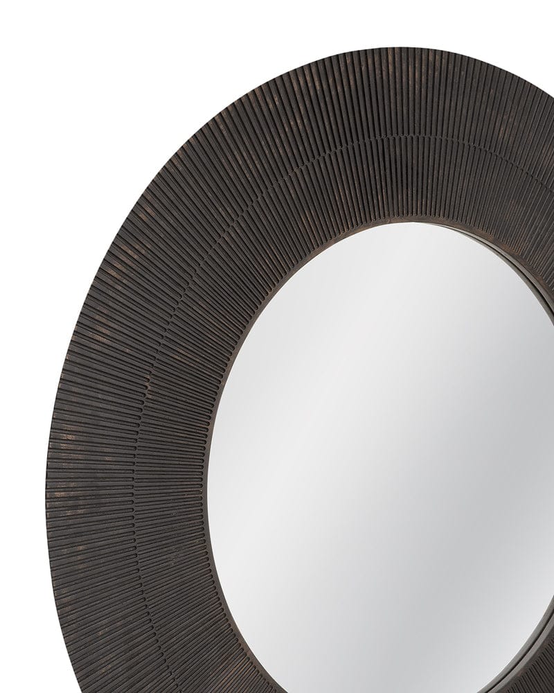 Bassett Mirror - Karolina Wall Mirror in Matte Black - M5264 view 3