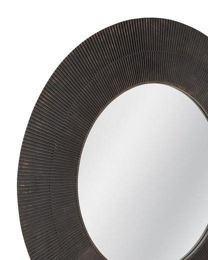 Bassett Mirror - Karolina Wall Mirror in Matte Black - M5264 view 3