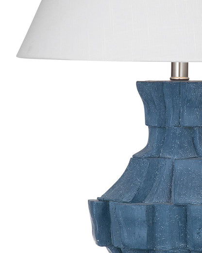 Bassett Mirror - Kenora 30" Blue Resin Table Lamp - L4639T view 2