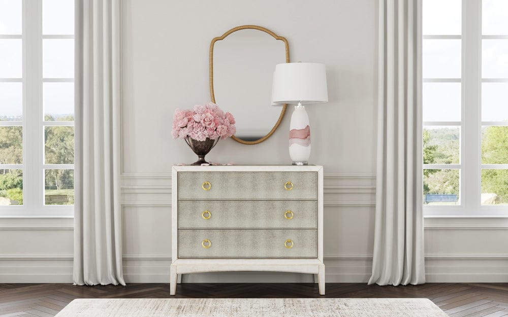 Bassett Mirror - Kiara Hall Chest in Antique Cream - 5125-LR-508 view 3