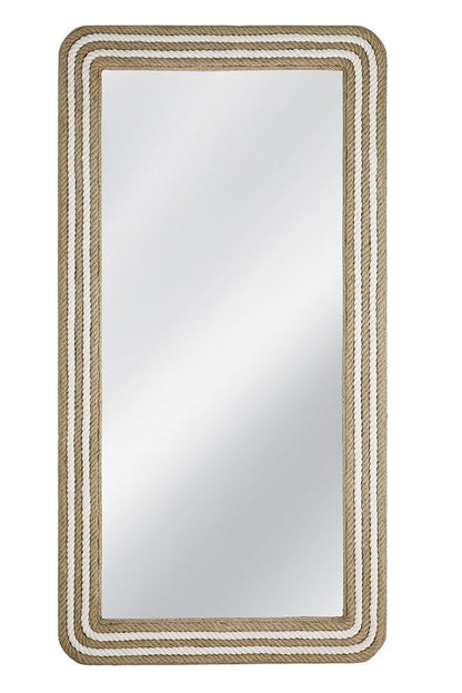 Bassett Mirror - Kiko 80" White Floor Mirror - M4957 view 1