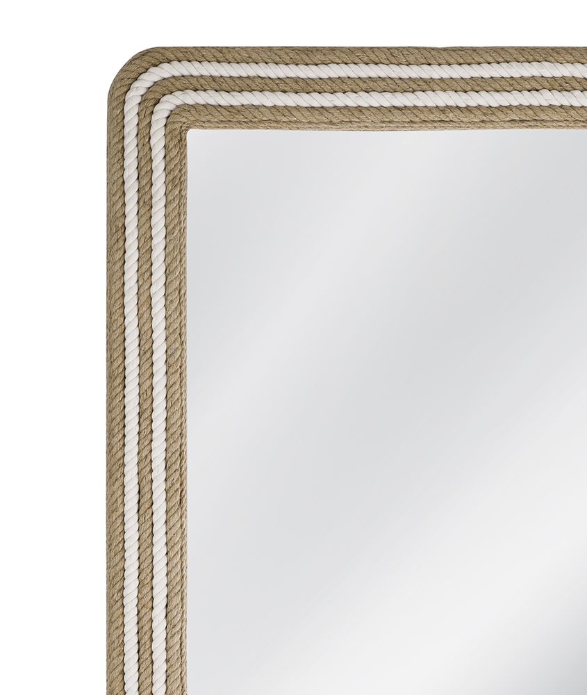 Bassett Mirror - Kiko 80" White Floor Mirror - M4957 view 3