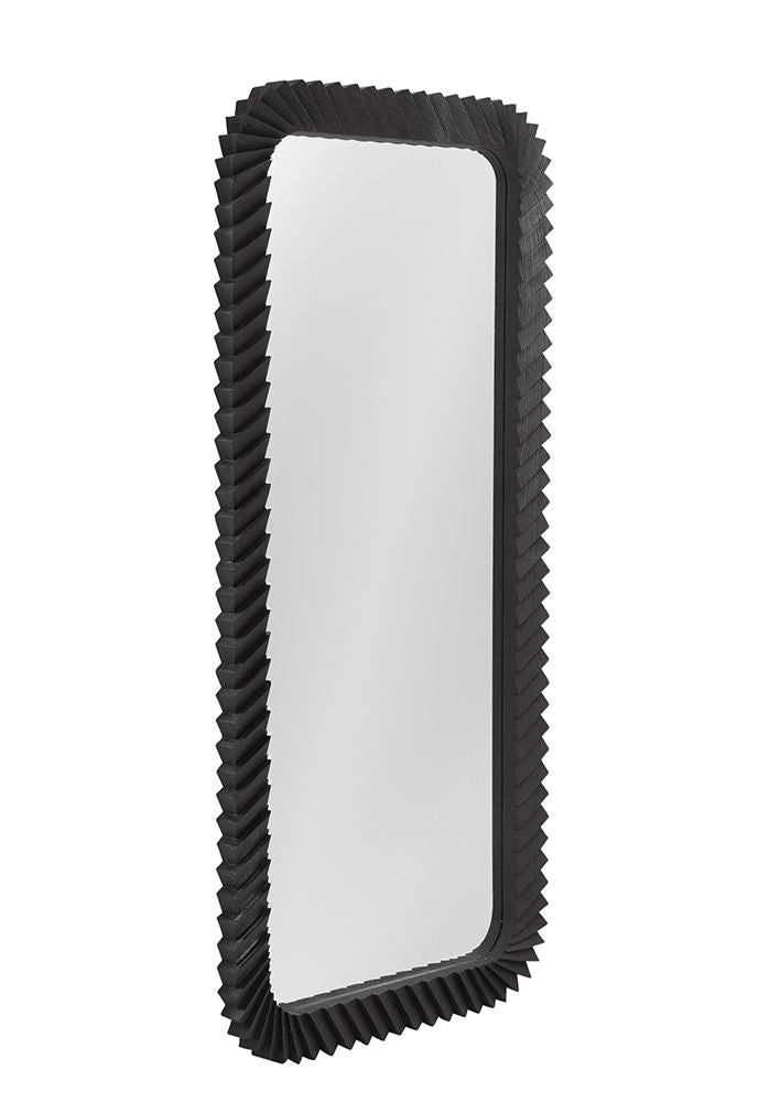 Bassett Mirror - Kindlow 78" Black Floor Mirror - M5210 view 2