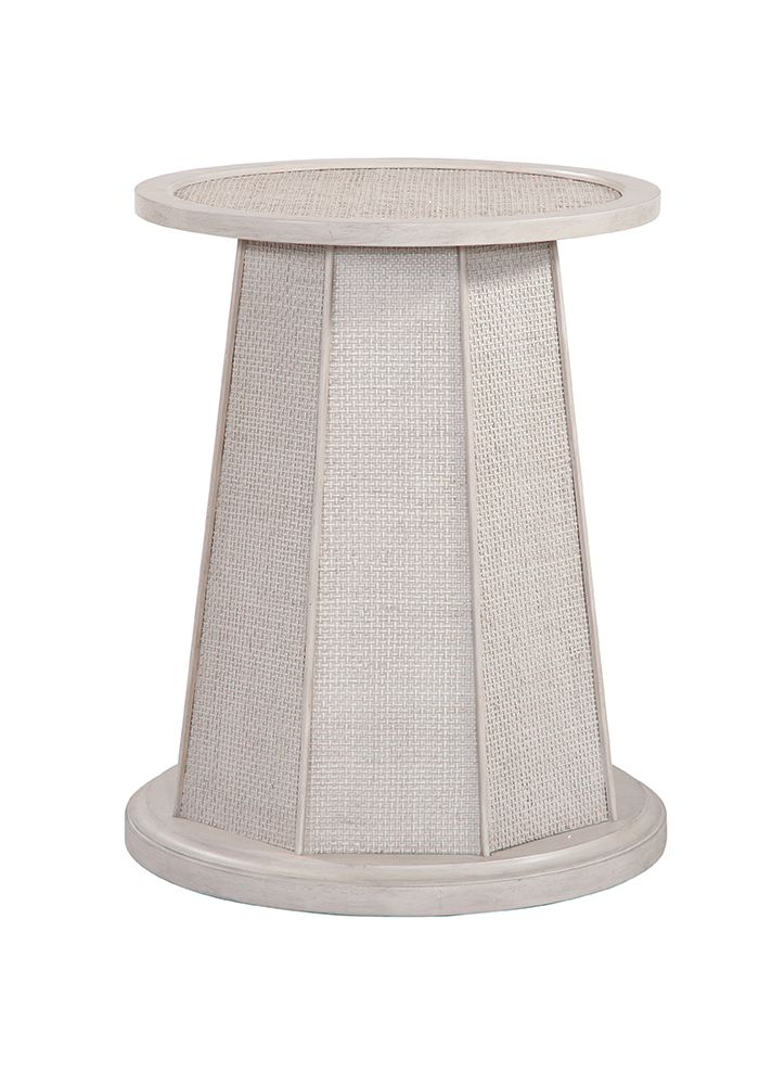 Bassett Mirror - Korey 48" Whitewashed Pedestal Dining Table - 7096-700-045 view 4