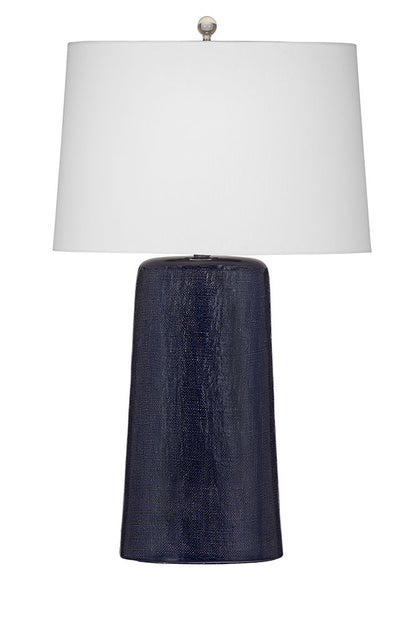 Bassett Mirror - Lancaster 32" Blue Ceramic Table Lamp - L4514T view 1