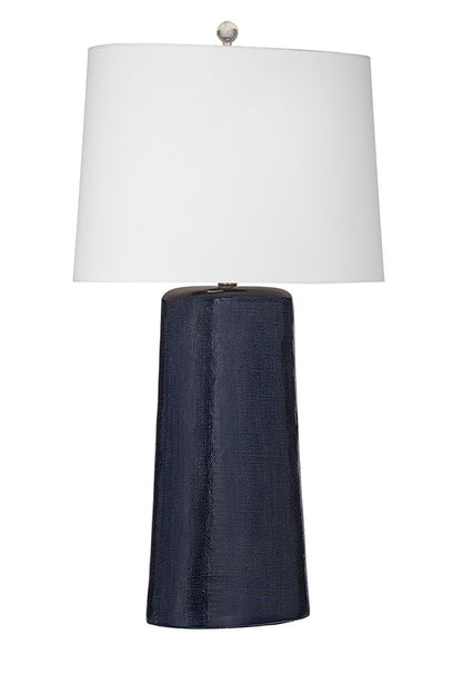 Bassett Mirror - Lancaster 32" Blue Ceramic Table Lamp - L4514T view 2