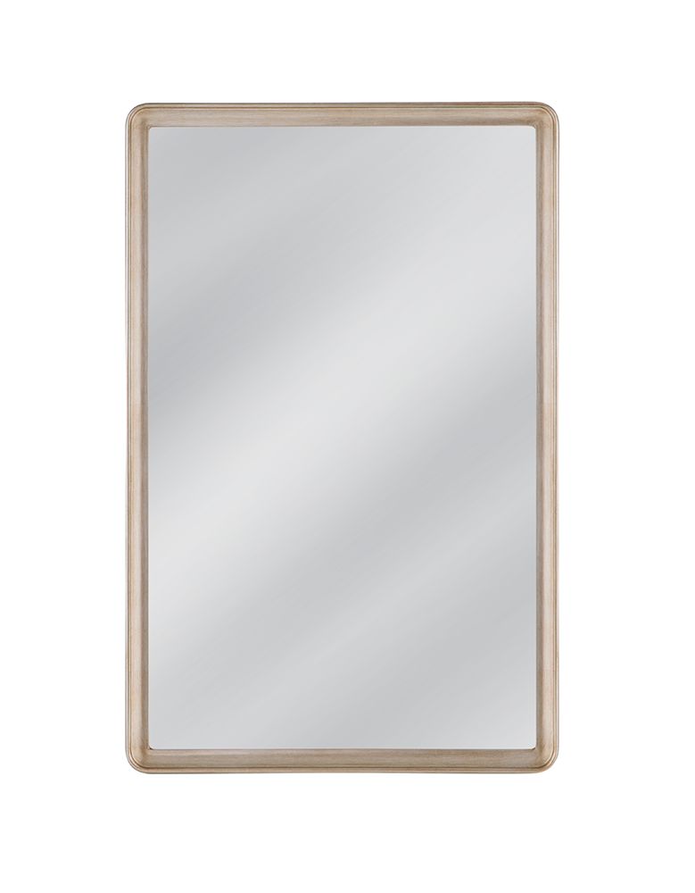 Bassett Mirror - Lancelle 36" Silver Rectangular Wall Mirror - M5126 view 1