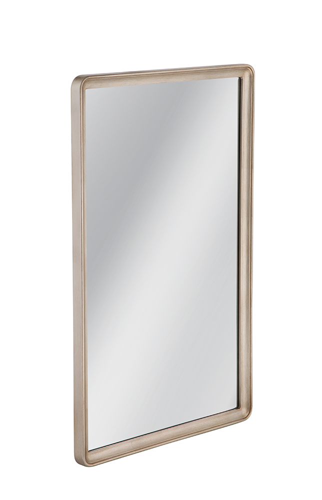 Bassett Mirror - Lancelle 36" Silver Rectangular Wall Mirror - M5126 view 2
