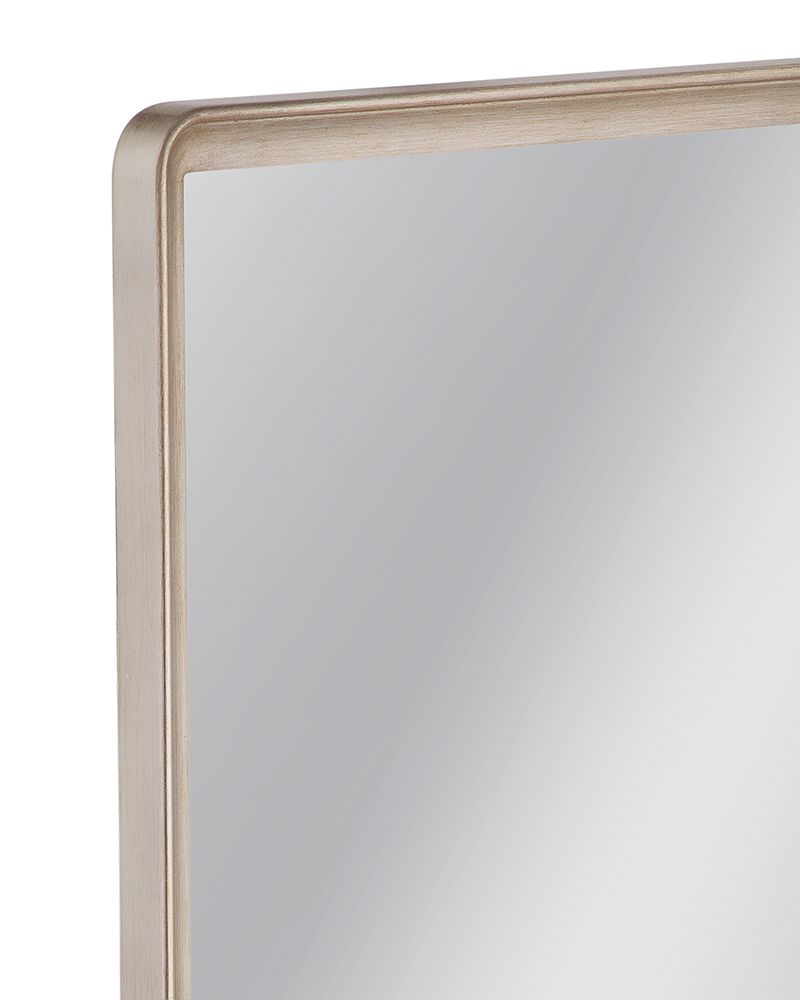 Bassett Mirror - Lancelle 36" Silver Rectangular Wall Mirror - M5126 view 3