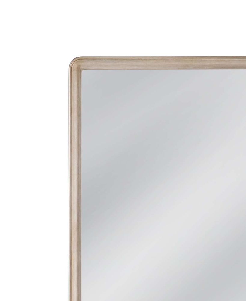 Bassett Mirror - Lancelle 36" Silver Rectangular Wall Mirror - M5126 view 4