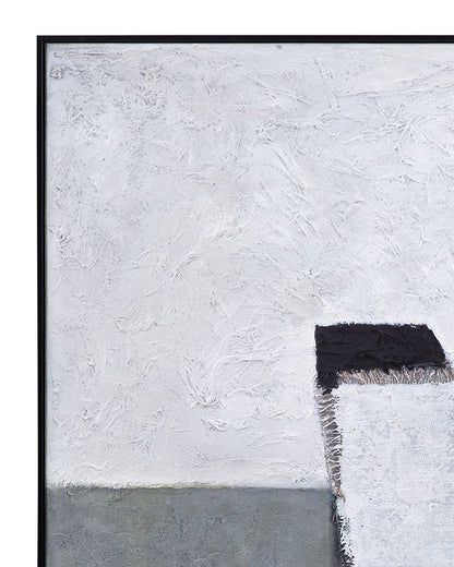Bassett Mirror - Landen Gray Abstract Framed Canvas - 7301-005 view 3