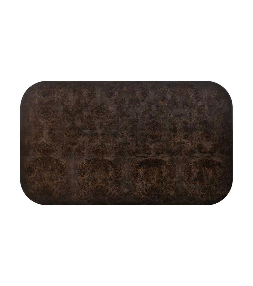 Bassett Mirror - Langford Black Burl Coffee Table - 6031-LR-100 view 3