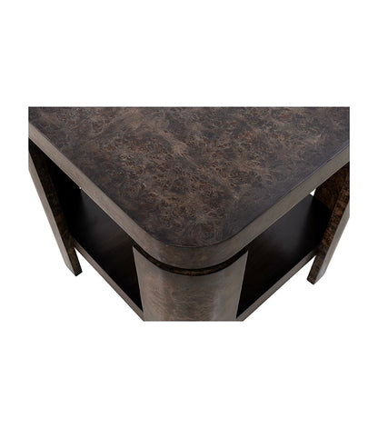 Bassett Mirror - Langford Black Burl End Table - 6031-LR-250 view 4