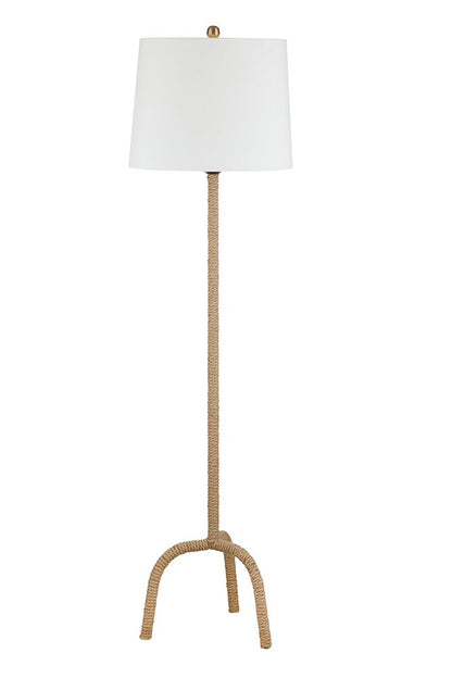 Bassett Mirror - Laxford 61" Natural Rope Floor Lamp - L4720F view 1