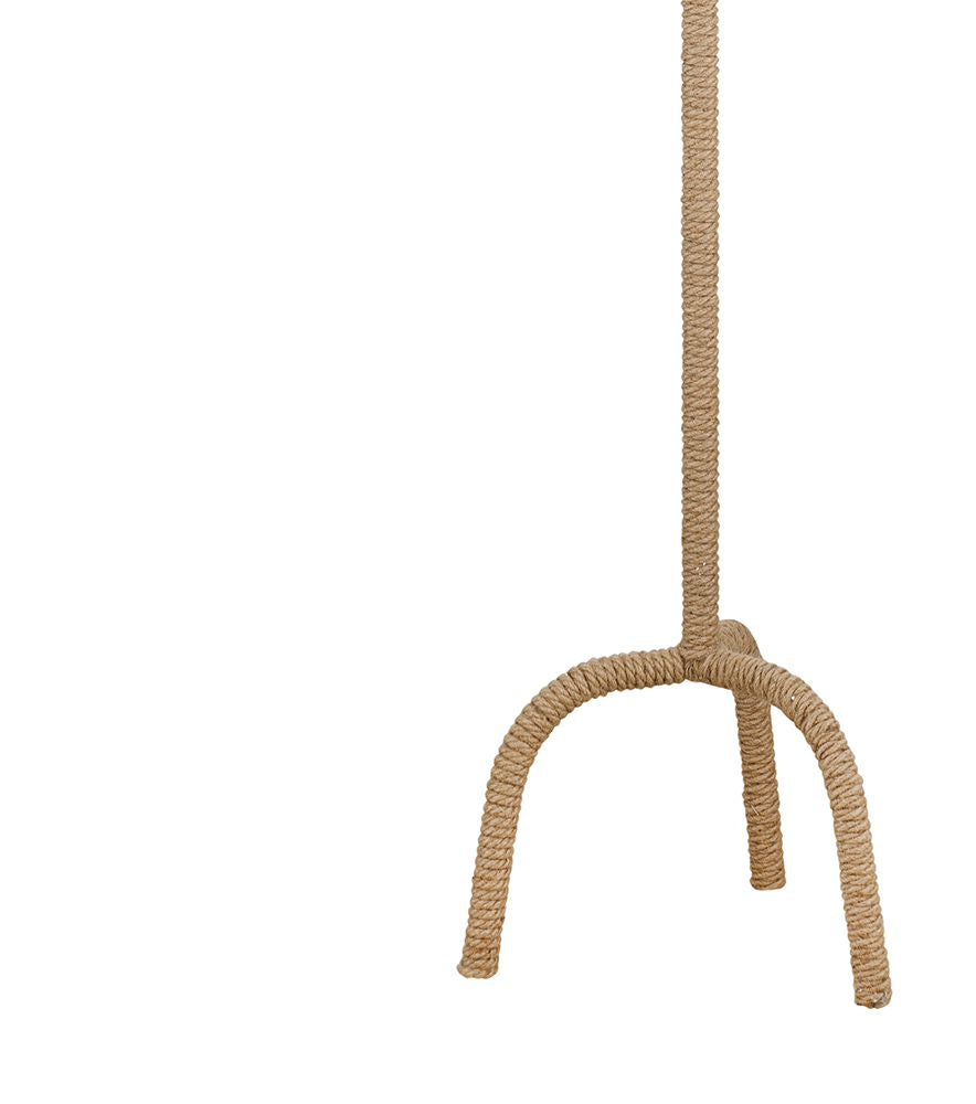 Bassett Mirror - Laxford 61" Natural Rope Floor Lamp - L4720F view 3