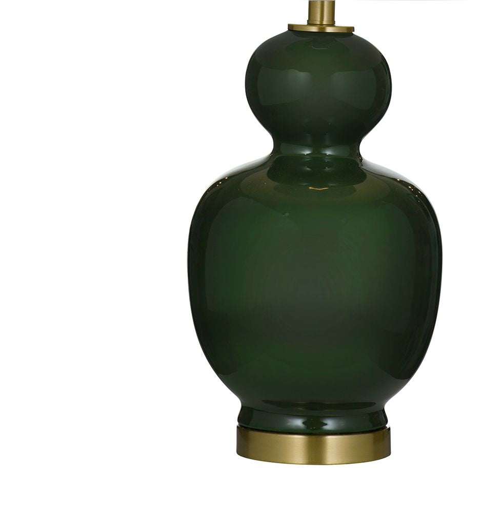 Bassett Mirror - Layla 28" Green Ceramic Table Lamp - L4660T view 3