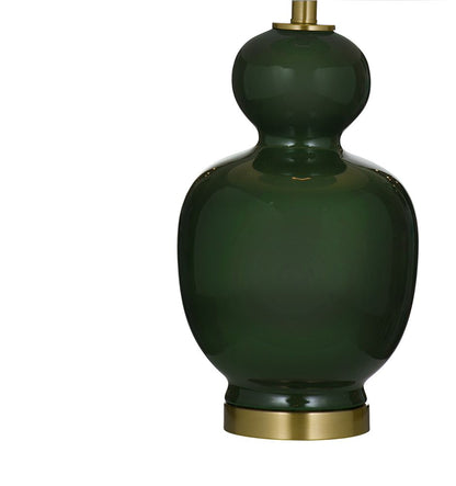 Bassett Mirror - Layla 28" Green Ceramic Table Lamp - L4660T view 3