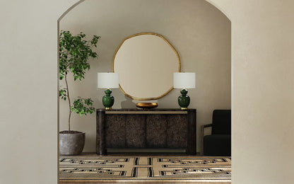Bassett Mirror - Layla 28" Green Ceramic Table Lamp - L4660T view 8