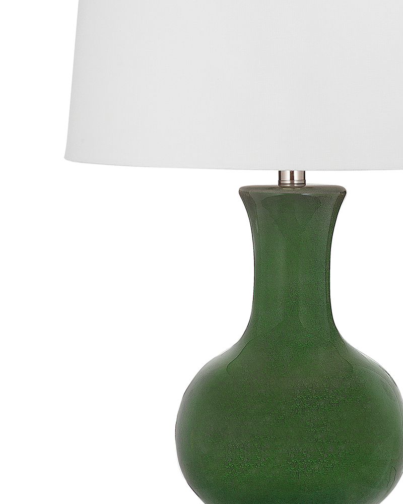 Bassett Mirror - Leithen 29" Green Ceramic Table Lamp - L4719T view 2