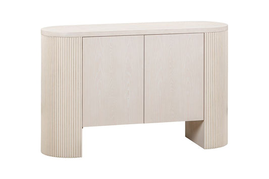 Bassett Mirror - Lena 56" Washed White Oak Two-Door Storage Cabinet - 6012-DR-576 view 1