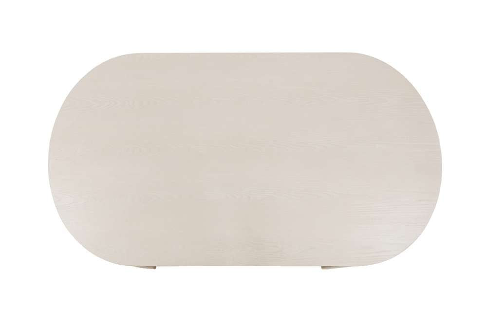 Bassett Mirror - Lena Washed White Oak Coffee Table - 6012-LR-140 view 3