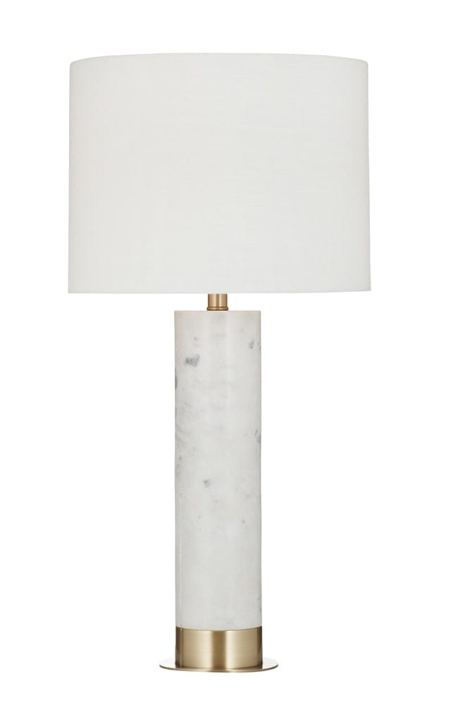 Bassett Mirror - Lenning Table Lamp in Sleek White - L4736T view 1