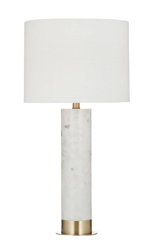 Bassett Mirror - Lenning Table Lamp in Sleek White - L4736T view 1