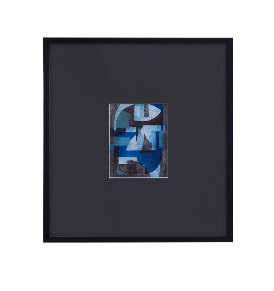 Bassett Mirror - Leo II Framed Print in Matte Black Frame - 9902-238B view 1