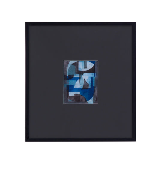 Bassett Mirror - Leo II Framed Print in Matte Black Frame - 9902-238B view 1