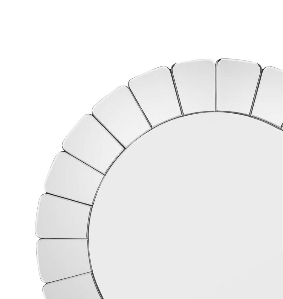 Bassett Mirror - Leona 40" Clear Round Wall Mirror - M5158 view 4