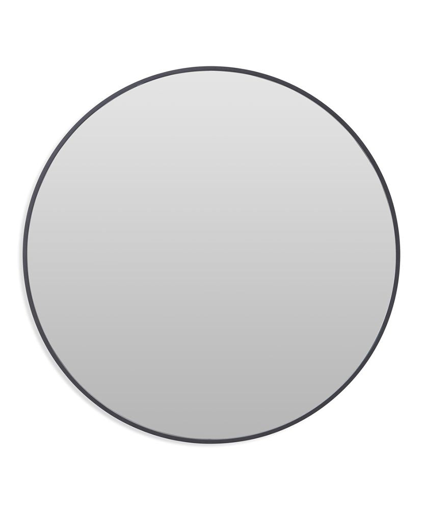 Bassett Mirror - Levigne 48" Black Round Wall Mirror - M4439 view 1
