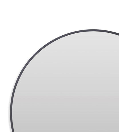 Bassett Mirror - Levigne 48" Black Round Wall Mirror - M4439 view 3