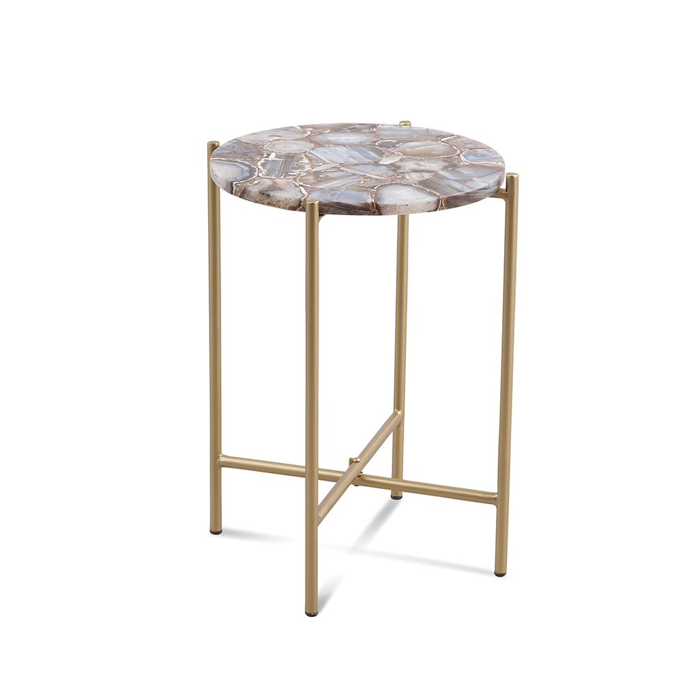 Bassett Mirror - Lonna Agate Accent Table - 9620-LR-223 view 1