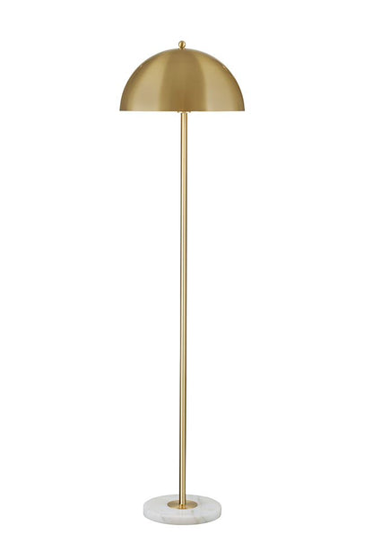 Bassett Mirror - Loraine 59" White Metal Floor Lamp - L4653F view 1