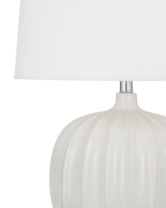 Bassett Mirror - Lotus White Table Lamp in White - L4741T view 2