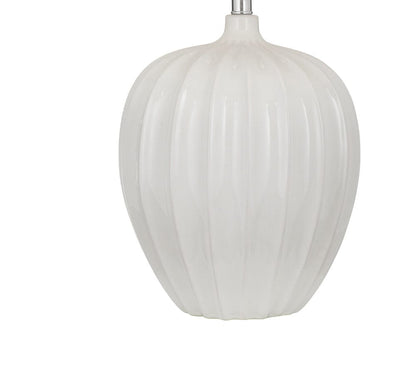 Bassett Mirror - Lotus White Table Lamp in White - L4741T view 3