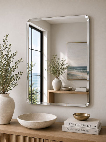 Bassett Mirror - Luzerene 30" Clear Rectangular Wall Mirror - M5174B view 5