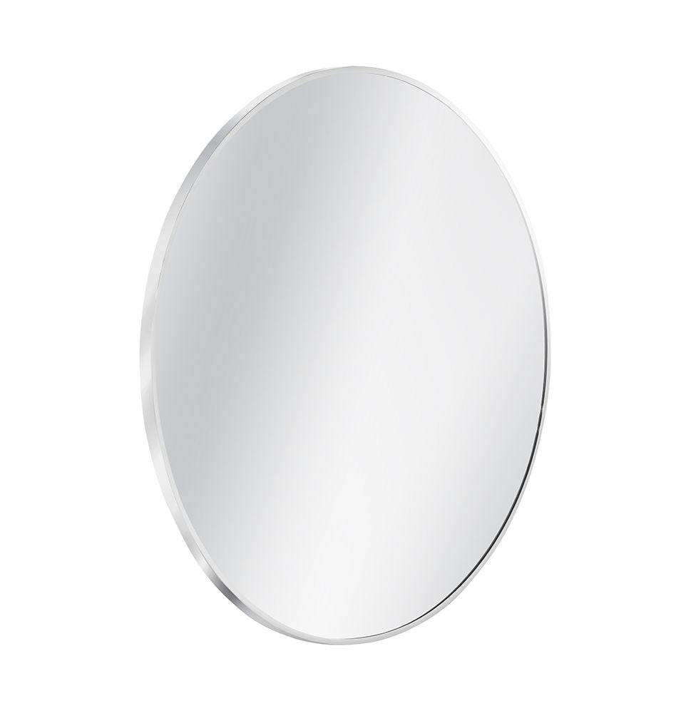 Bassett Mirror - Lycoming 36" Silver Round Wall Mirror - M5172 view 2