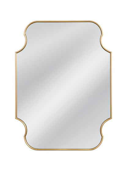 Bassett Mirror - Lyenda 48" Gold Leaf Rectangular Wall Mirror - M4875 view 1