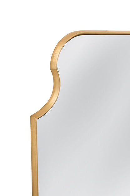 Bassett Mirror - Lyenda 48" Gold Leaf Rectangular Wall Mirror - M4875 view 2