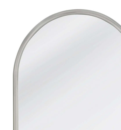 Bassett Mirror - Malia 80" Silver Arched Floor Mirror - M4949 view 2