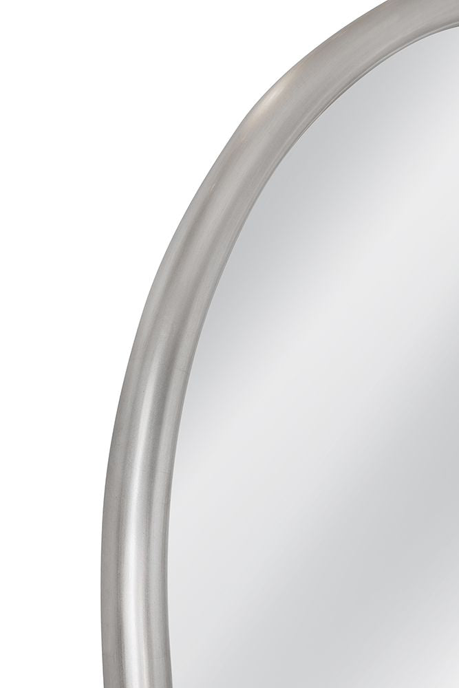 Bassett Mirror - Malia 80" Silver Arched Floor Mirror - M4949 view 3